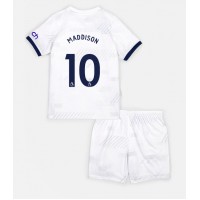 Dres Tottenham Hotspur James Maddison #10 Domaci za djecu 2023-24 Kratak Rukav (+ kratke hlače)